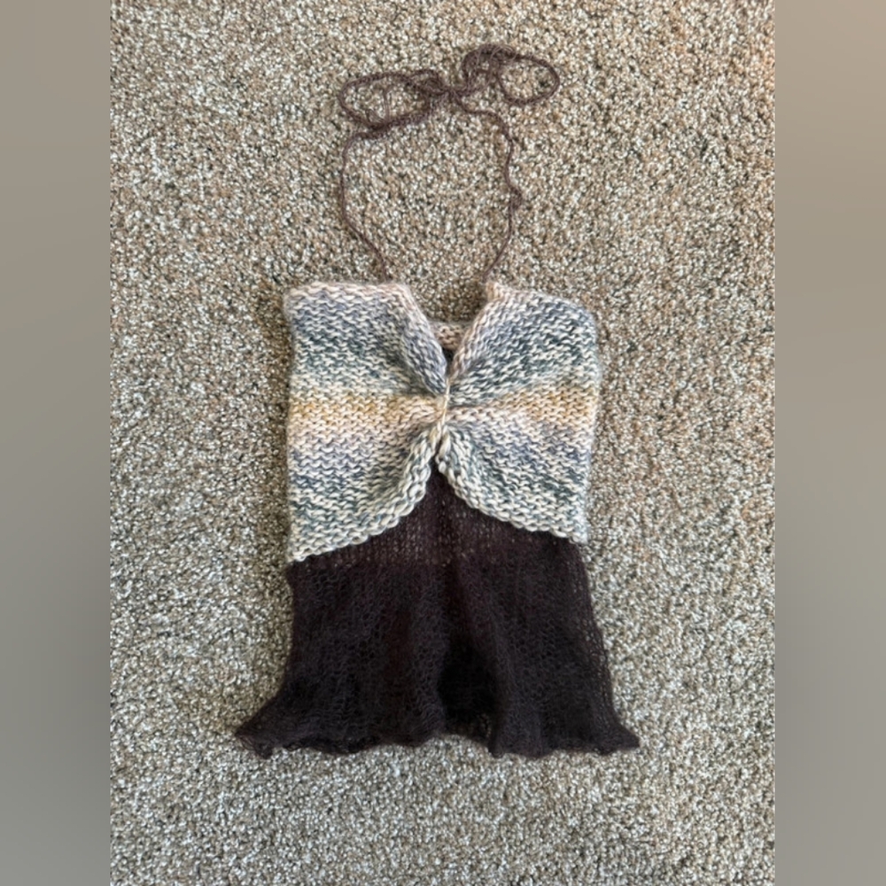 Stylish Multicolor Knit Camisole